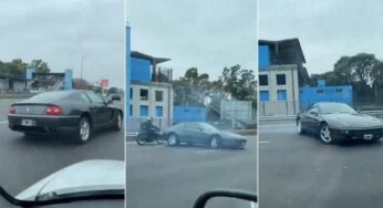 Dónde está la Ferrari que hizo un trompo en avenida Lugones y qué pasará con el conductor