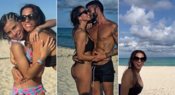 Las vacaciones de Cinthia Fernández y Roberto Castillo como familia ensamblada en México: todas las fotos