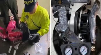 Entre juguetes y artículos de ferretería fueron encontradas armas de fuego enviadas a Cali desde Estados Unidos