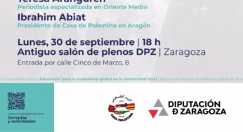El embajador de Palestina en España analiza este lunes en la Diputación de Zaragoza la emergencia humanitaria en Gaza