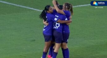 Golazo de Adriana Lúcar, con remate preciso, en el Alianza Lima vs Santiago Morning por la Copa Libertadores Femenina 2024