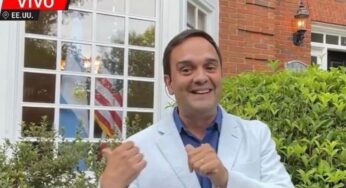 Su esposa recibió una oferta para mudarse a los Estados Unidos, pero él no quería emigrar: hoy es corresponsal para América TV en Atlanta