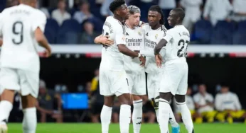 Vinicius anota un golazo para poner el segundo del Madrid ante el Villarreal