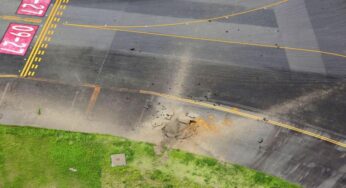 Video: explotó una bomba de la Segunda Guerra Mundial en un aeropuerto de Japón