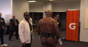 El curioso momento en que Mike Tyson quedó expuesto ante las cámaras y reveló sus nalgas