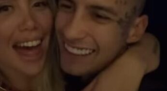 La Navidad de Wanda Nara, sin sus hijos y con L-Gante: “Te amo, mi amor”