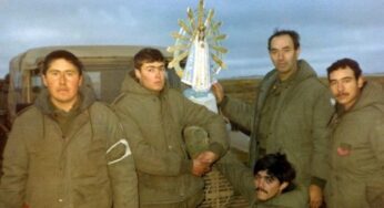 Malvinas: pesar en la Iglesia porque no dejaron entrar a las islas una imagen de la Virgen de Luján
