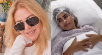 Gisela Valcárcel visitó a Ethel Pozo tras la salida de su cirugía de reducción de busto
