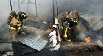 Hombre murió quemado después de quedarse dormido en su casa y no percatarse de un incendio