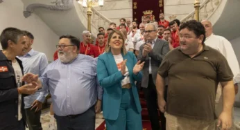 Jiménez Bosque con Noelia Arroyo, y sin Paco Belmonte