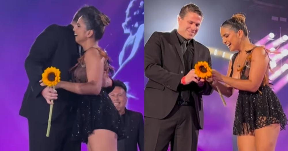 Paco Bazán confesó que estaba nervioso antes de encontrarse con Susana Alvarado en el escenario: “Una noche inolvidable”