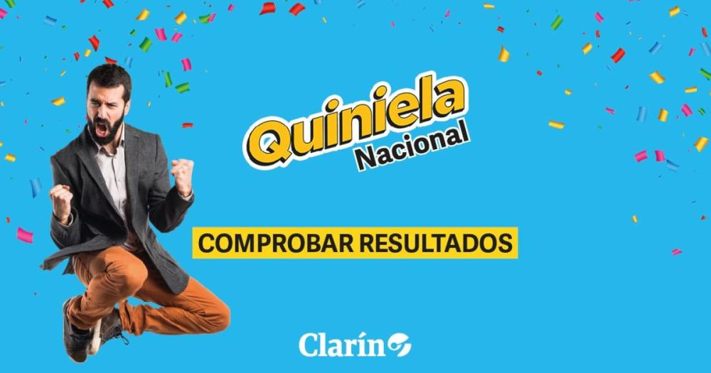 Quiniela Nacional: resultado del sorteo de la Vespertina de hoy, lunes 10 de febrero