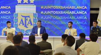La Selección Argentina jugará un amistoso por Bahía Blanca: el emotivo anuncio con Scaloni, Lautaro y Pezzella, y la movida solidaria por cada gol