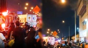 Incendio en el Cercado de Lima: Cinco unidades bomberos controlan siniestro cerca del Real Plaza