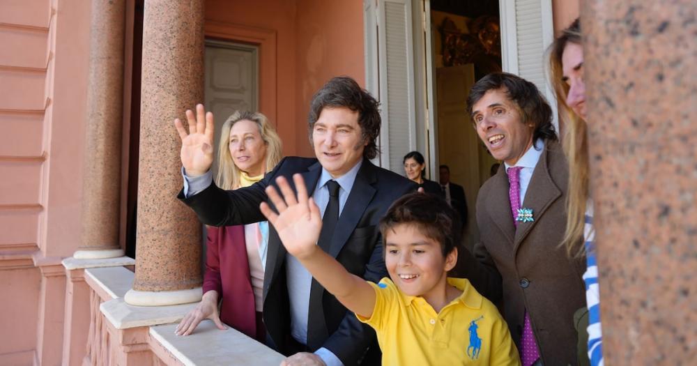 Quién es ‘Pedrito’, el niño libertario que visitó a Javier Milei en la Casa Rosada