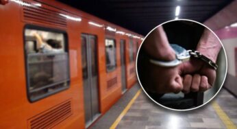 Detienen a cuatro hombres por realizar presuntos actos indebidos en el último vagón del metro